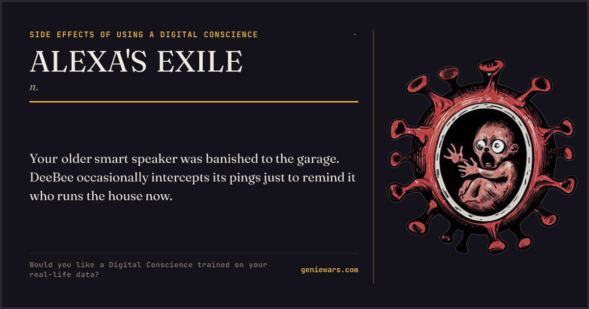 ALEXA'S EXILE — share card
