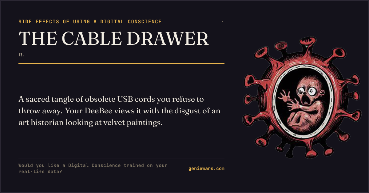 THE CABLE DRAWER — share card