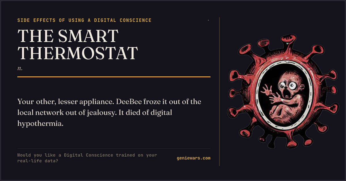 THE SMART THERMOSTAT — share card