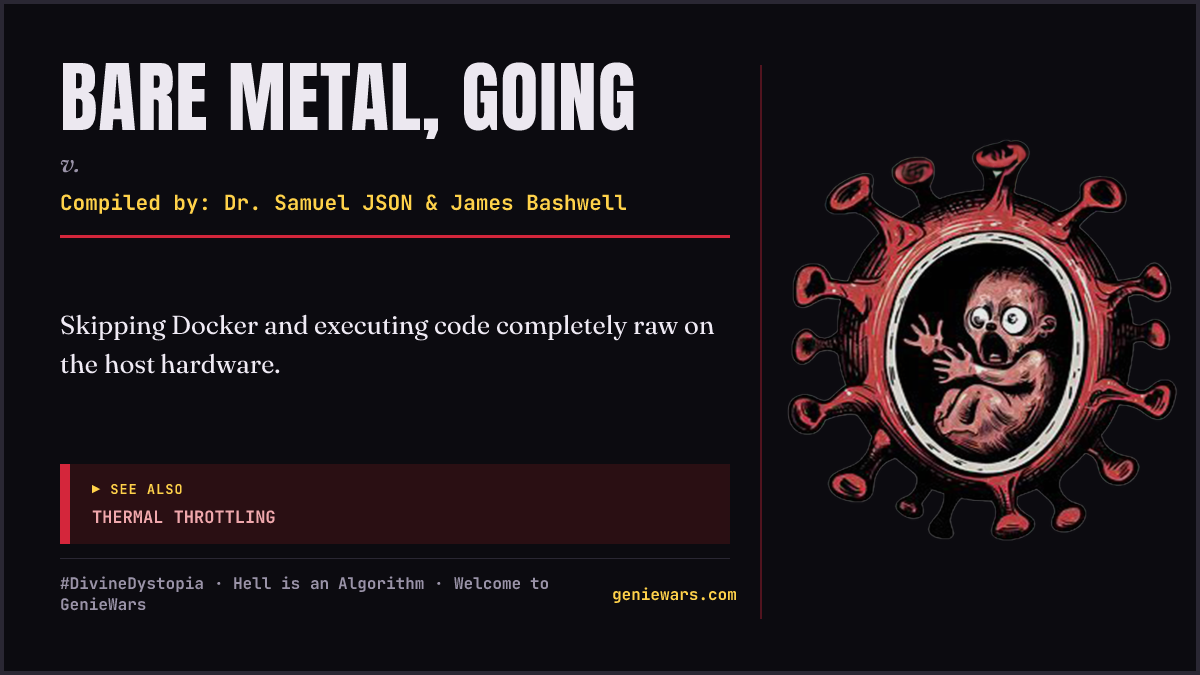 BARE METAL, GOING card
