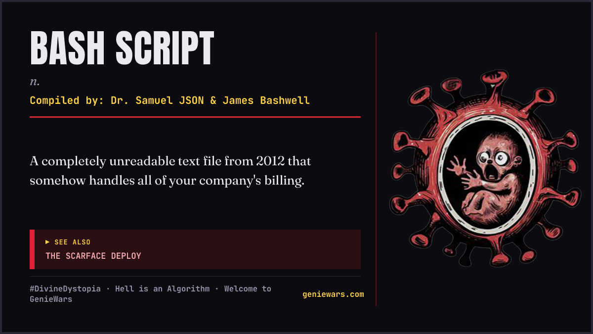 BASH SCRIPT card