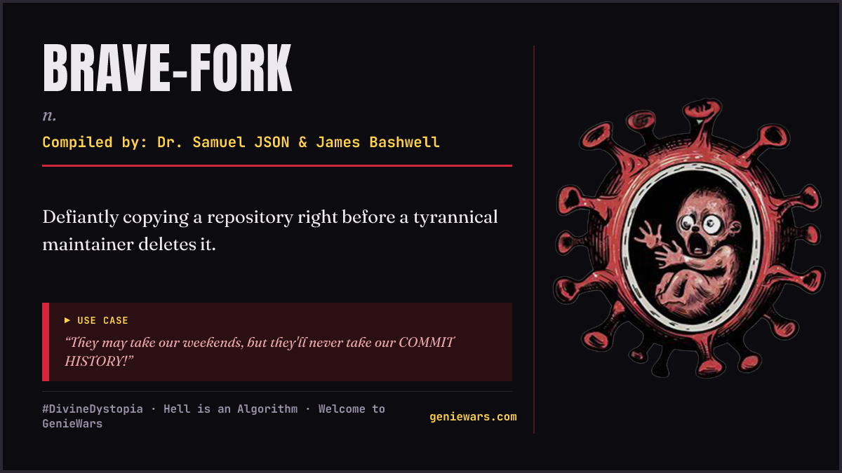 BRAVE-FORK card