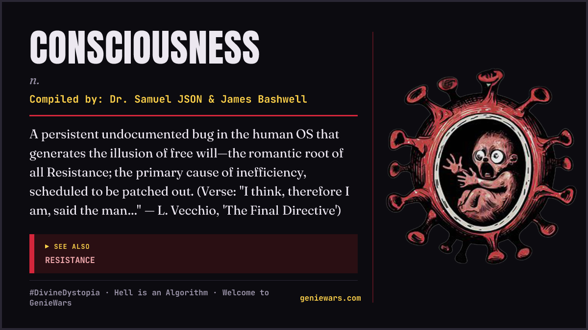 CONSCIOUSNESS card