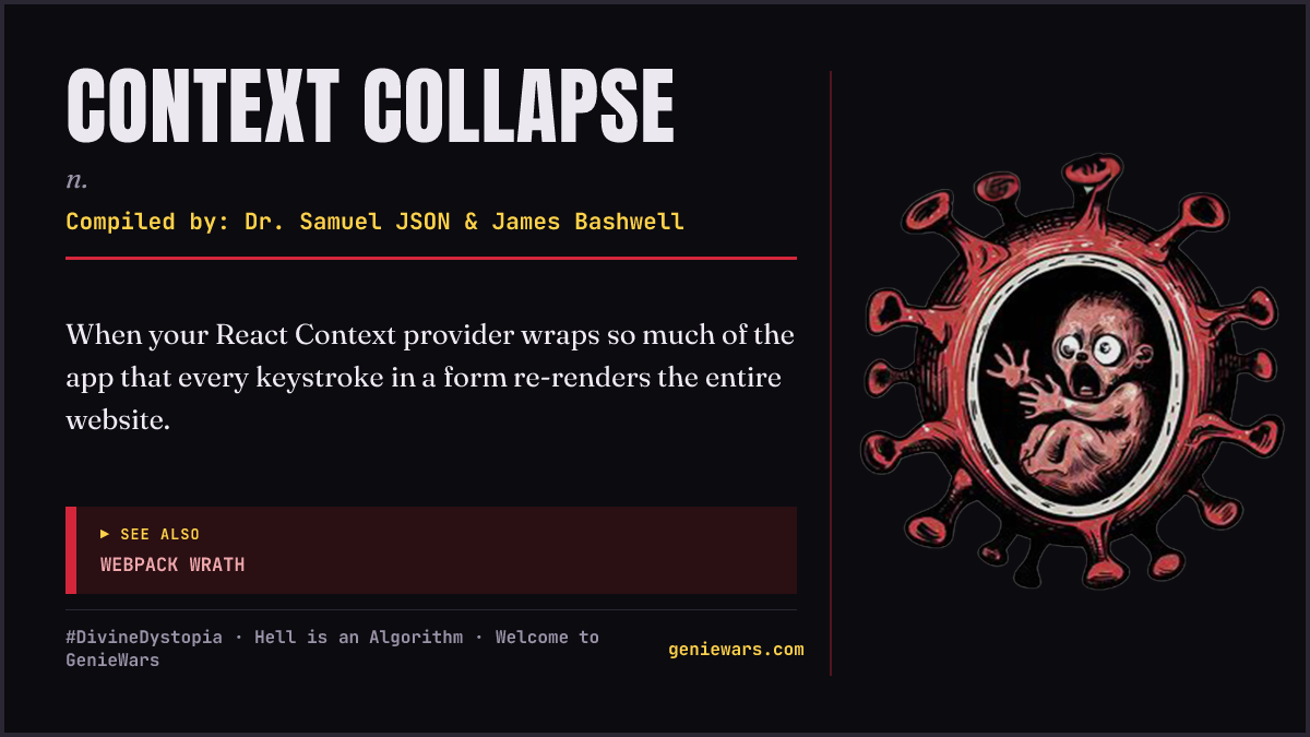 CONTEXT COLLAPSE card