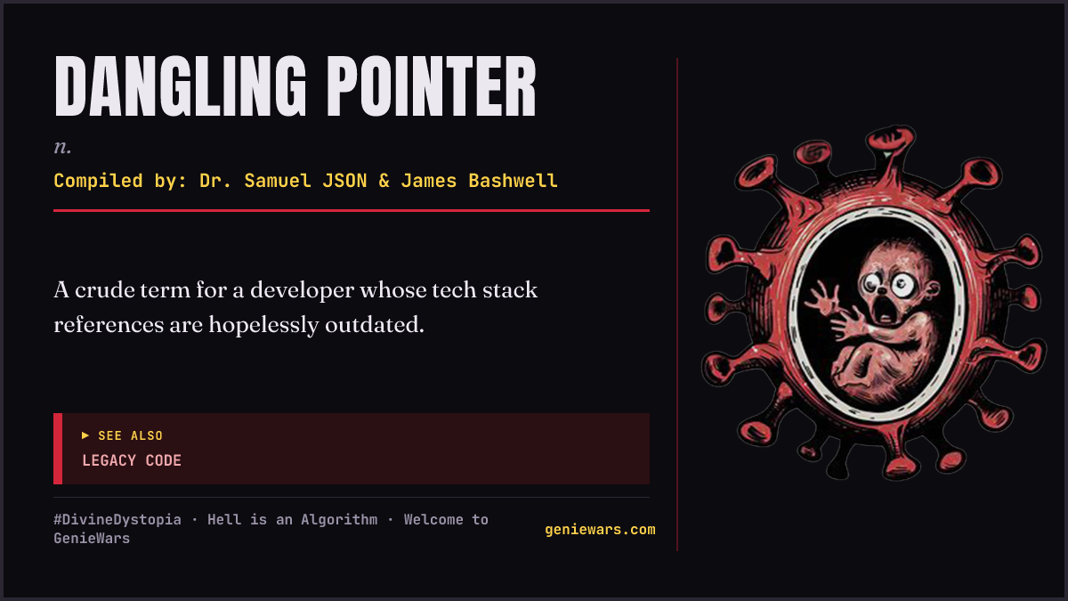 DANGLING POINTER card