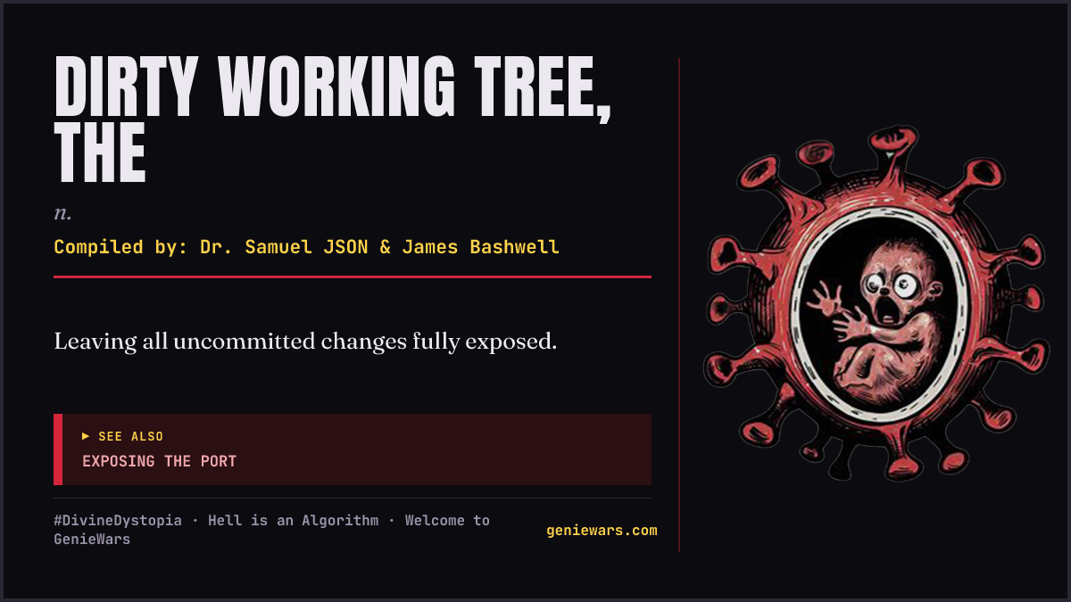 DIRTY WORKING TREE, THE card