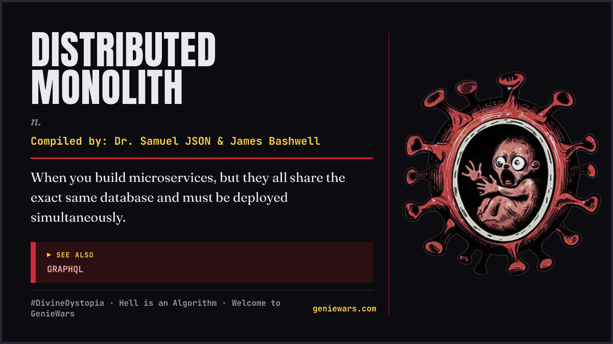 DISTRIBUTED MONOLITH card