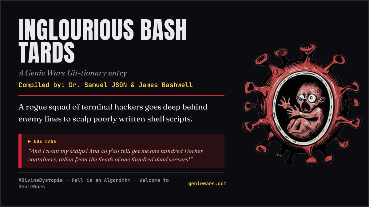INGLOURIOUS BASH TARDS card