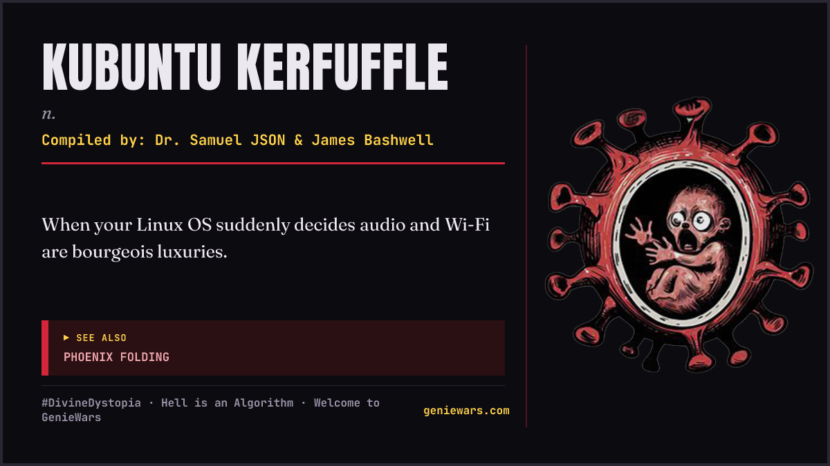 KUBUNTU KERFUFFLE card