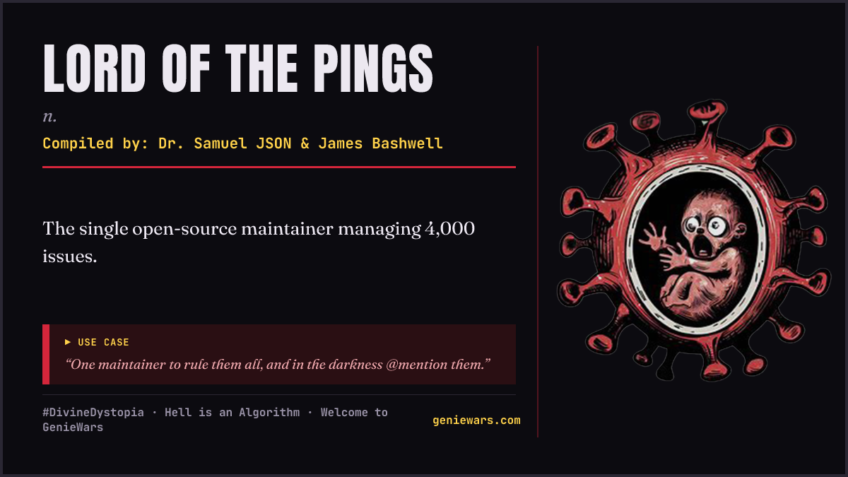 LORD OF THE PINGS card