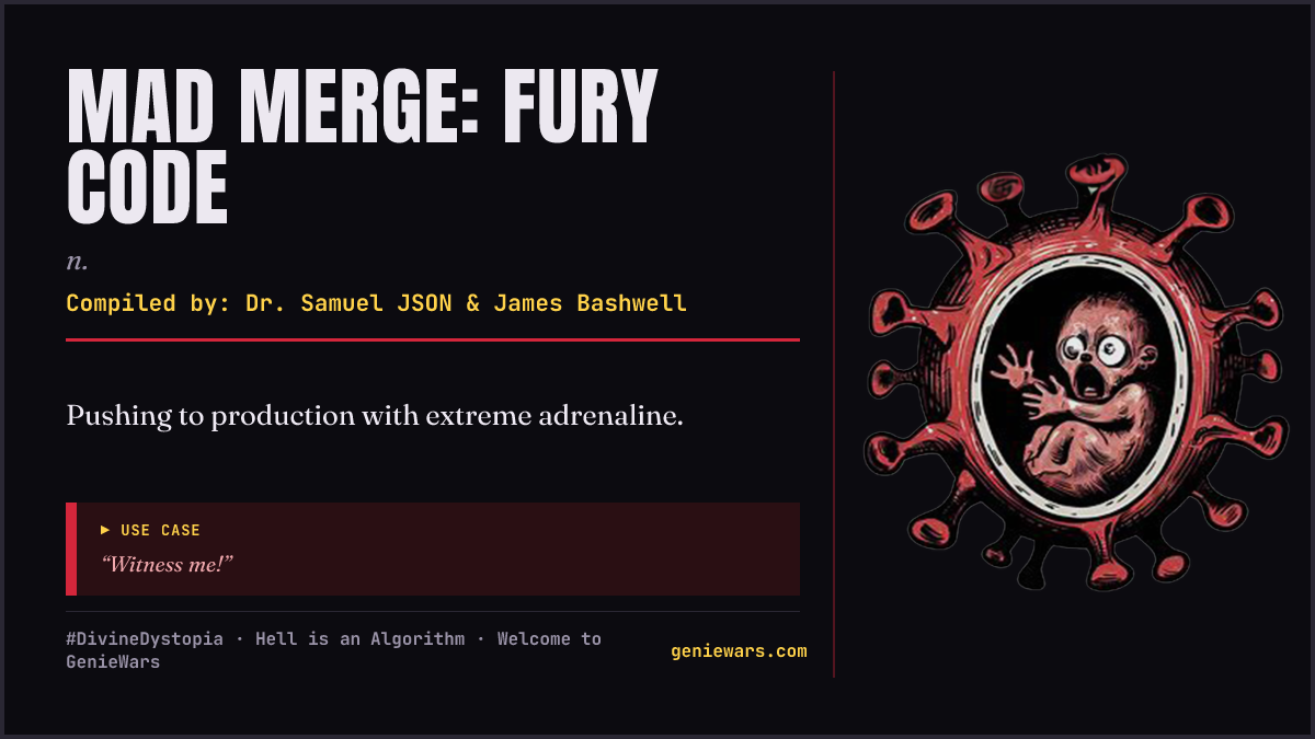 MAD MERGE: FURY CODE card