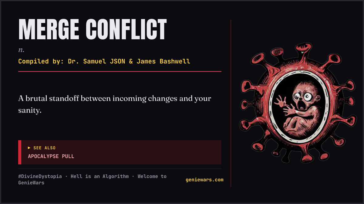 MERGE CONFLICT card