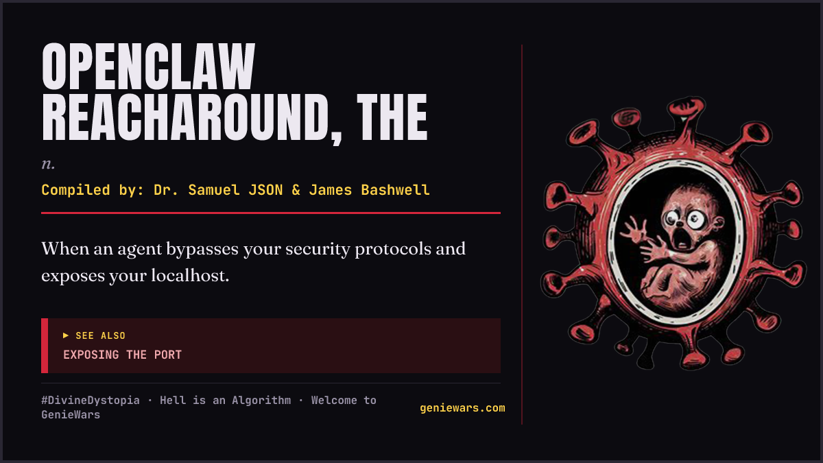 OPENCLAW REACHAROUND, THE card