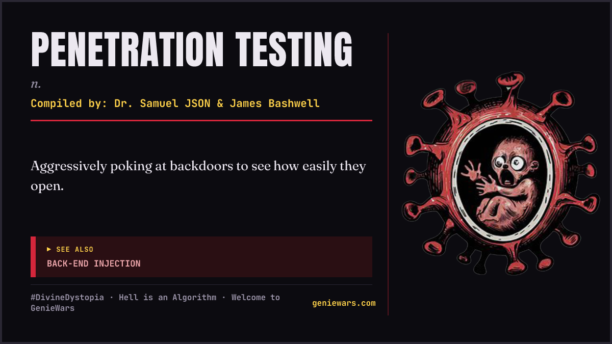 PENETRATION TESTING card