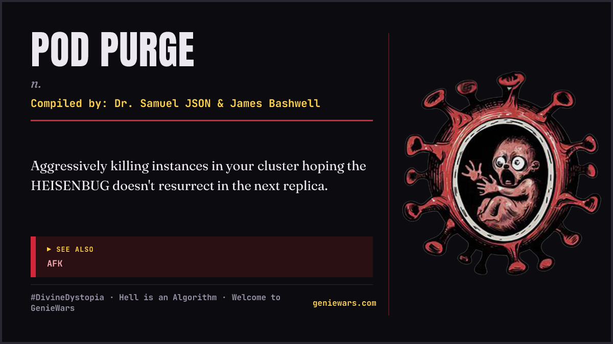 POD PURGE card