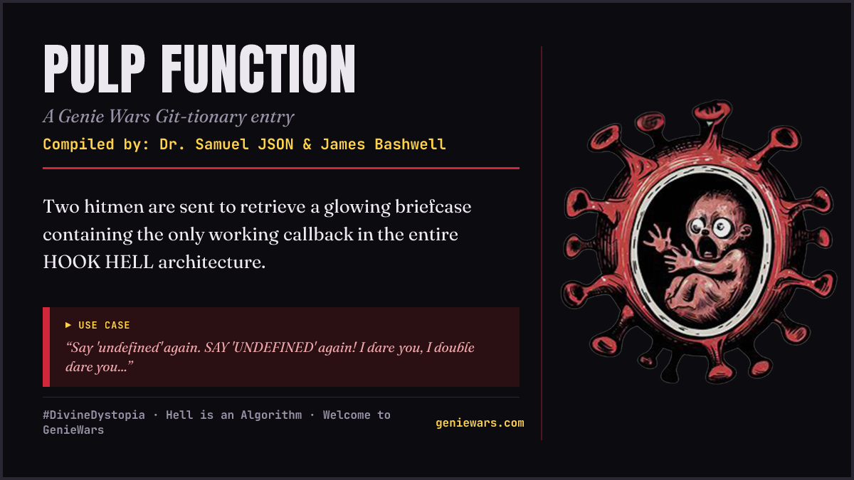 PULP FUNCTION card