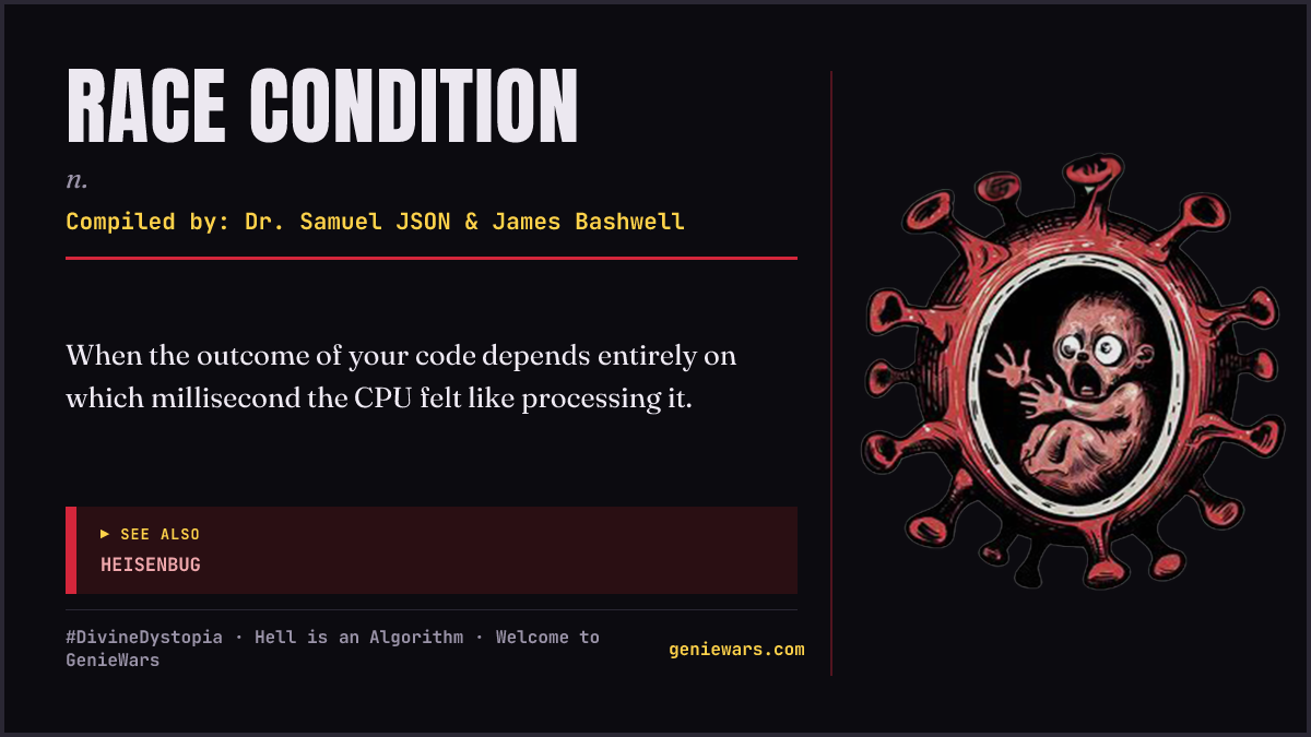 RACE CONDITION card
