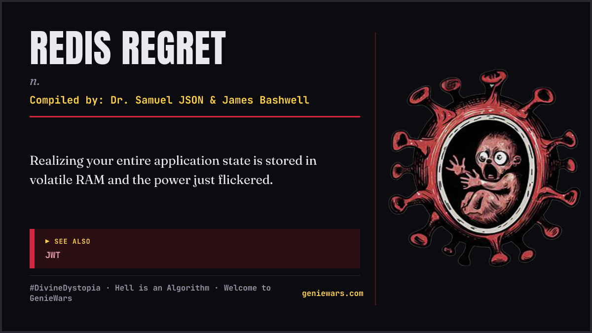 REDIS REGRET card