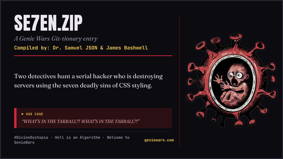 SE7EN.ZIP card