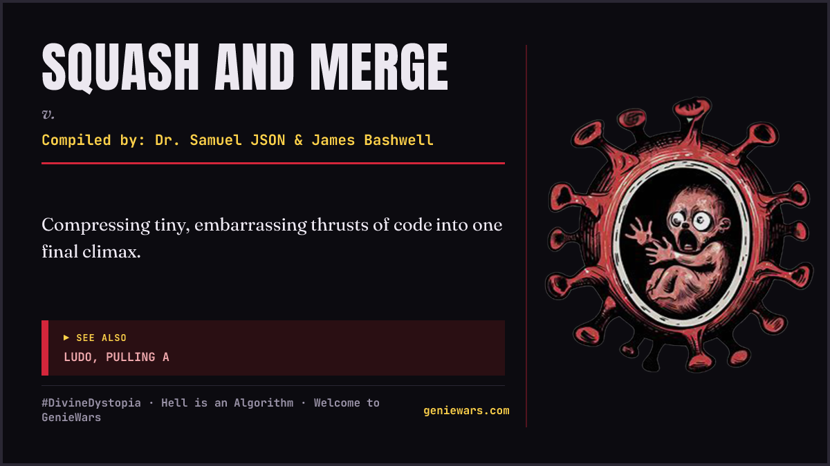 SQUASH AND MERGE card