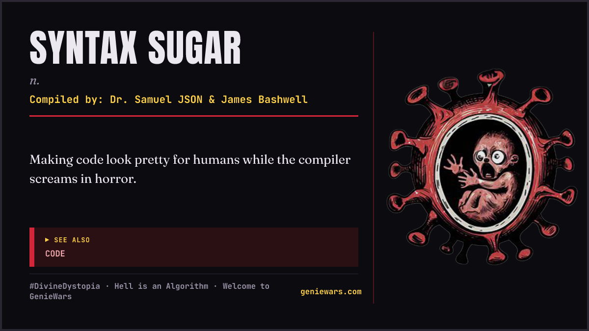 SYNTAX SUGAR card