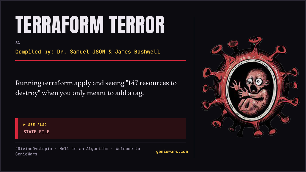 TERRAFORM TERROR card