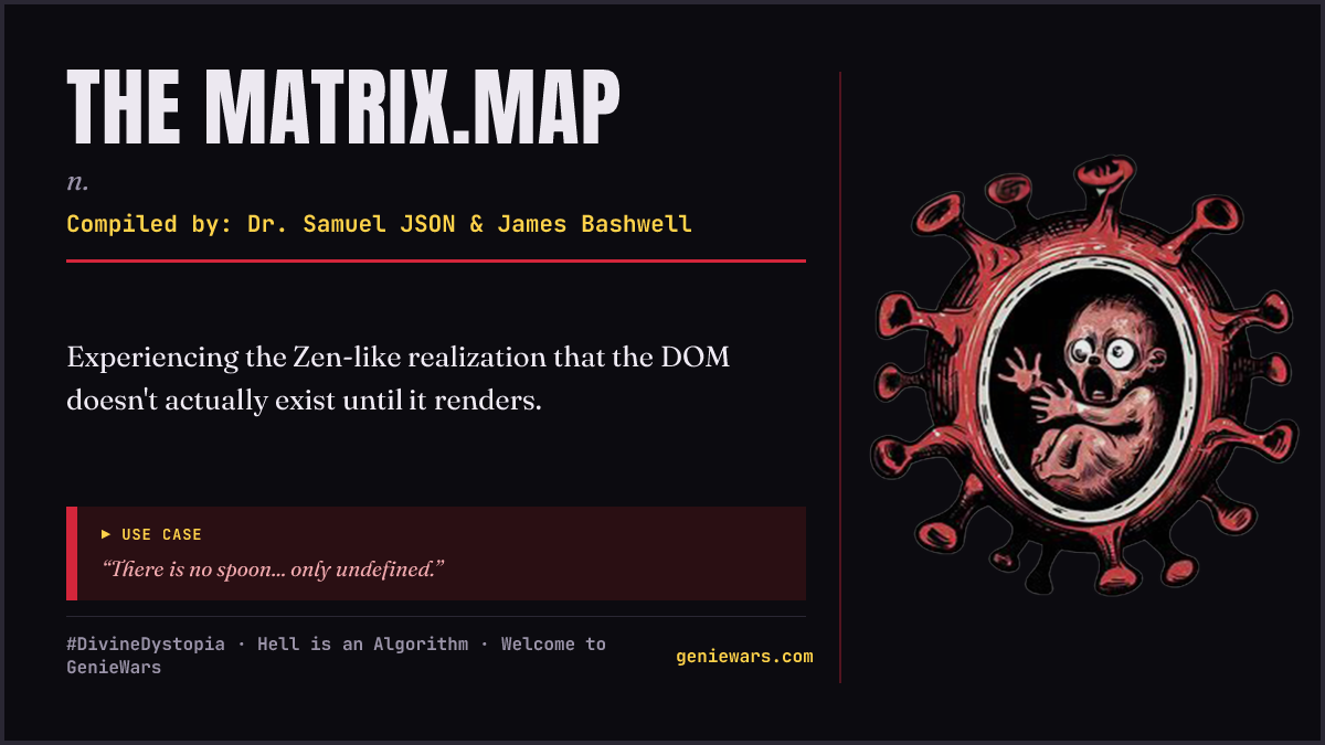 THE MATRIX.MAP card