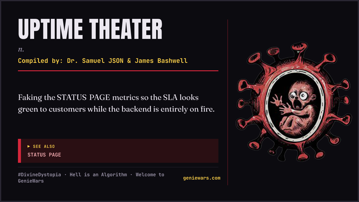 UPTIME THEATER card