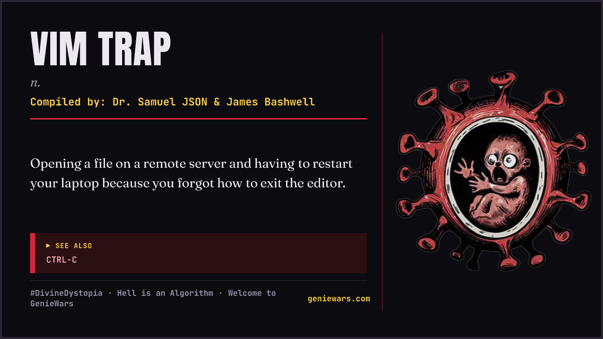 VIM TRAP card