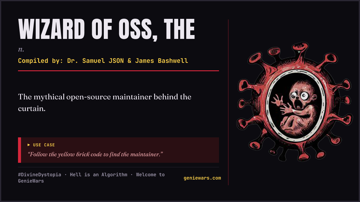 WIZARD OF OSS, THE card